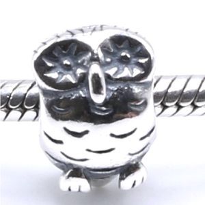Pandora sterling silver vintage owl charm. Rarely worn and rare.